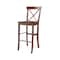 International Concepts X-Back Bar Height Stool, 30" Seat Height, Espresso S581-6133 - alternate 1